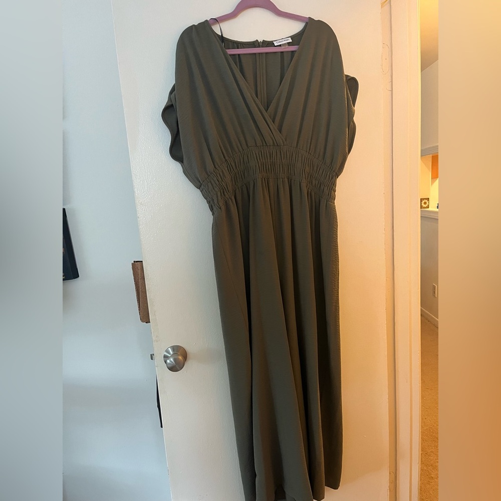 Calvin Klein Olive Jumpsuit